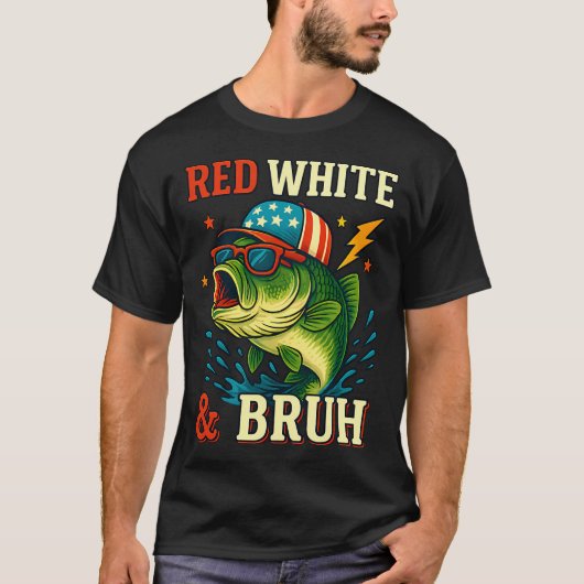 T-shirt Achigan à petite bouche (Devant)