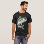 T-shirt achigan à taches (Devant entier)