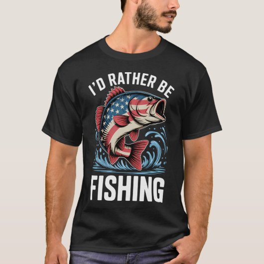 T-shirt achigan d'Amérique (Devant)