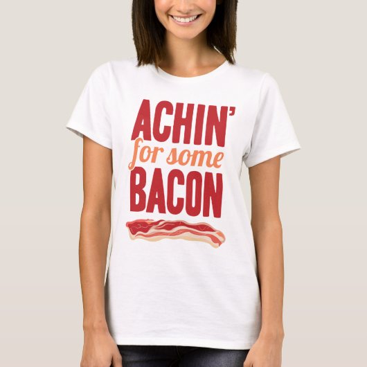 T-shirt Achin pour du lard (Devant)