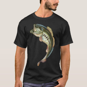 T-shirt Achondrostoma à grande bouche sautant