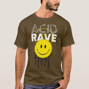 T-shirt Acid Rave Smile Face Techno House Trance EDM