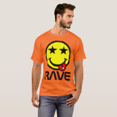 T-shirt Acid Rave Smile Face Tie Dye (Devant entier)