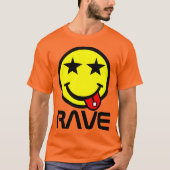 T-shirt Acid Rave Smile Face Tie Dye (Devant)