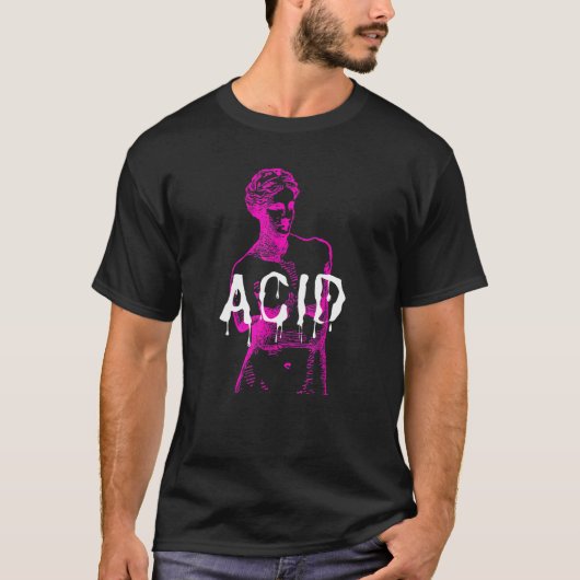 T-shirt Acid Techno House Rave Festival Trippy Edm (Devant)