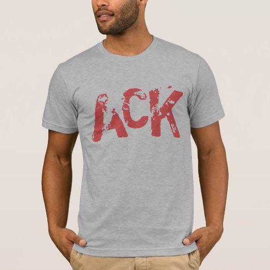 T-shirt ACK (affligé) (Devant)