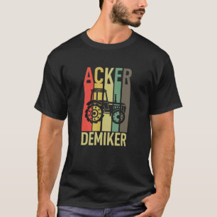 T-shirt Ackerdemia dire Agriculture Tracteur agriculture b