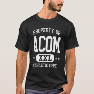 T-shirt ACOM Retro Athletic Property Dept