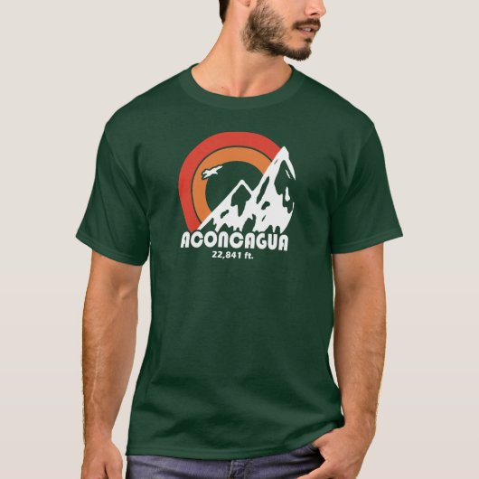 T-shirt Aconcagua Sun Eagle (Devant)