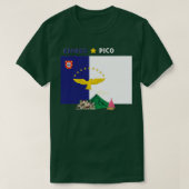 T-shirt Açores Pico (Design devant)