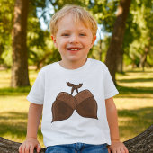 T-shirt Acorns Rustique Forêt d'automne Nature