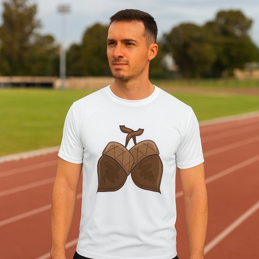 T-shirt Acorns Rustique Forêt d'automne Nature