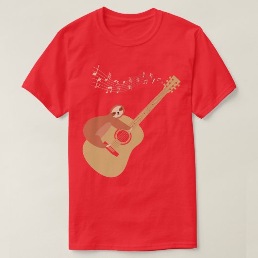 T-shirt Acoustic Guitar (Design devant)