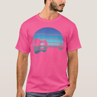 T-shirt Acoustic Guitar Lake Guitarist Musician Music Rock