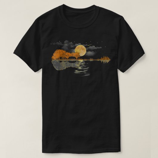T-shirt Acoustic Guitar Player , Birthday, Christmas Gift (Design devant)