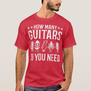 T-shirt Acoustique Guitare musicien Citations Guitare Chef