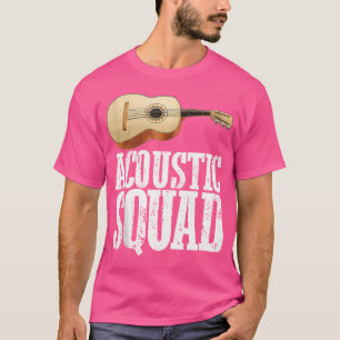 T-shirt Acoustique Guitare Player Musique Musicien Guitari