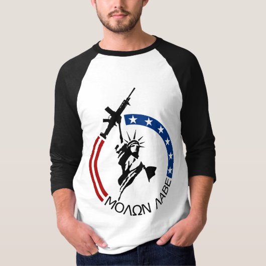 T-shirt ACR de Bushmaster - MOLON LABE (Devant)