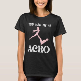 T-shirt Acro Yoga Amateurs Cadeau pour les couples, gymnas