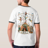 T-shirt Acrobates et Marcheurs de Corde Raide du Cirque Fa (Dos)