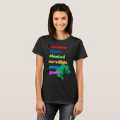 T-shirt Acronyme autiste (Devant entier)