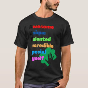 T-shirt Acronyme autiste