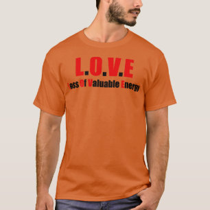T-shirt Acronyme d'amour amusant