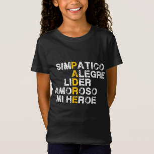 T-Shirt Acronyme espagnol pour fête des pères