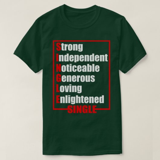 T-shirt Acronyme unique 1 (Design devant)