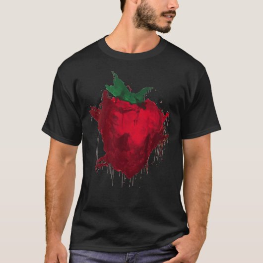 T-shirt Across the Universe Strawberry Fields Forever Esse (Devant)