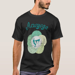 T-shirt Acroyoga Style de travail de puissance Géométrie s