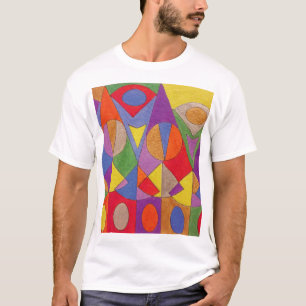 T-shirt Acrylique Abstrait 1