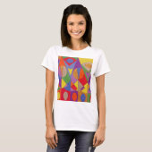 T-shirt Acrylique Abstrait 1 (Devant entier)