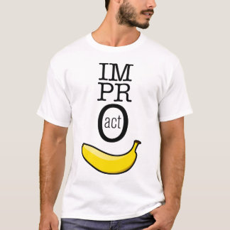T-shirt ACTE d'Impro - banane