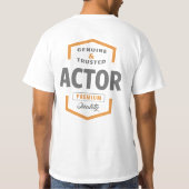 T-shirt Acteur (Dos)