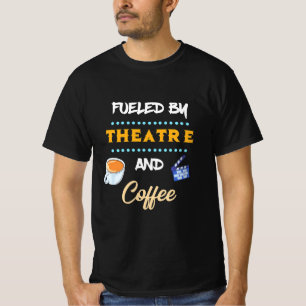 T-shirt Acteur Alimenté Par Café De Théâtre