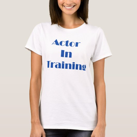 T-shirt Acteur dans la formation (Devant)