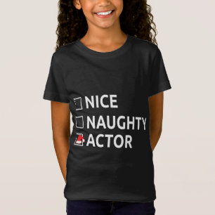 T-Shirt Acteur Funny Noël Pyjama cadeau de Noël