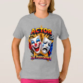 T-shirt Acteur - Le Tee de la Jeune Performeuse (Devant)