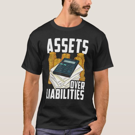 T-shirt Actif connexe de l'APC inspiré par le comptable 8 (Devant)