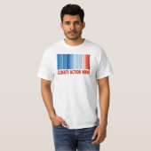 T-shirt Action climatique MAINTENANT ! Le combustible foss (Devant entier)