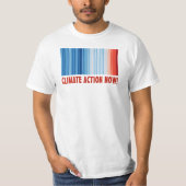 T-shirt Action climatique MAINTENANT ! Le combustible foss (Devant)