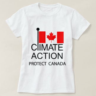 T-shirt Action climatique Protéger le Canada