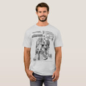T-Shirt Action Comic 'Fighting American' (Devant entier)