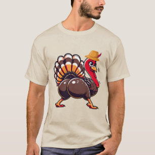 T-shirt Action de grâce devine quel cul de dinde hilarant