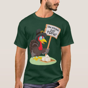 T-shirt Action de grâce végétarien végétalien Repas drôle 