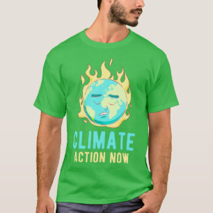 T-shirt Action d'urgence sur le changement climatique