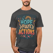 T-shirt Action Hope Sparks (Devant)