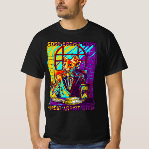 T-shirt Action-Oriented: The Creative Heist: Sphynx Cat Ed