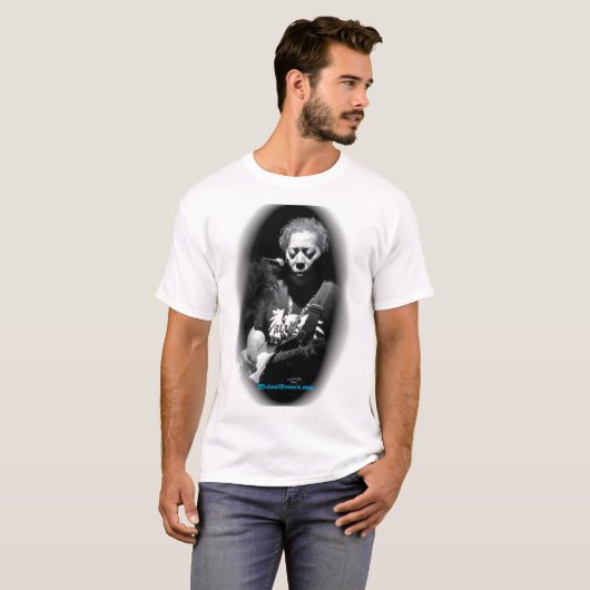 T-shirt Actionne la pièce en t enchaînée (Devant entier)